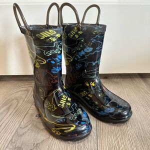 Little boys rain boots